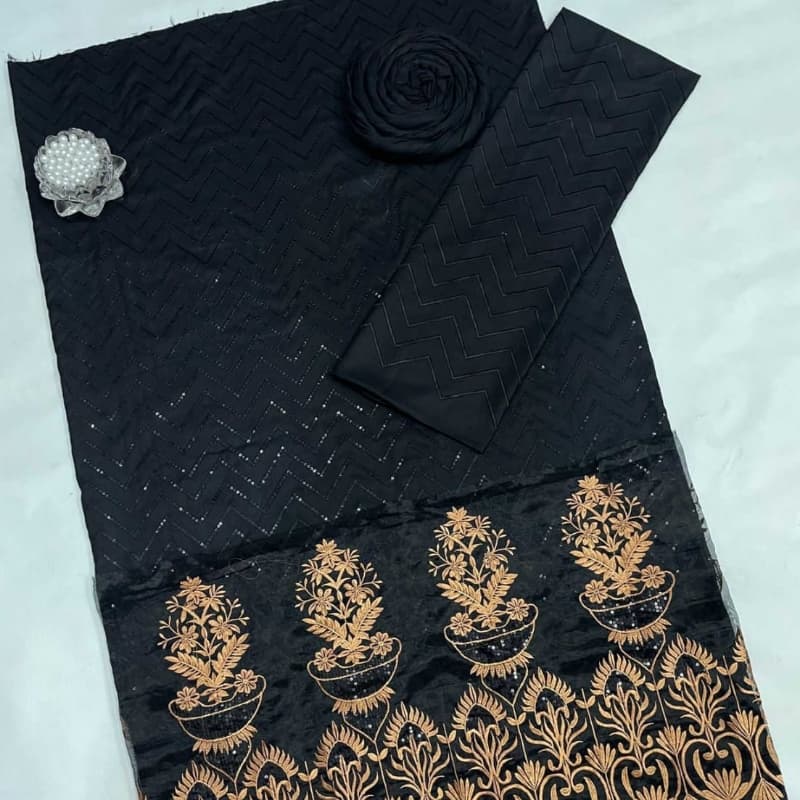 Maria B Full embroidered linen