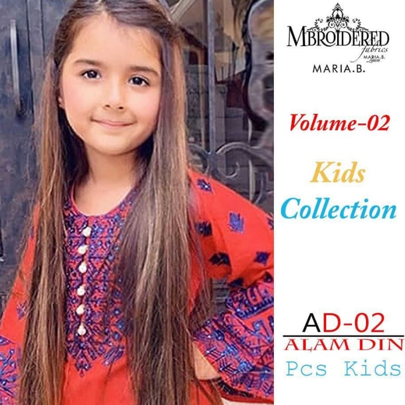 Maria B kids linen fabric