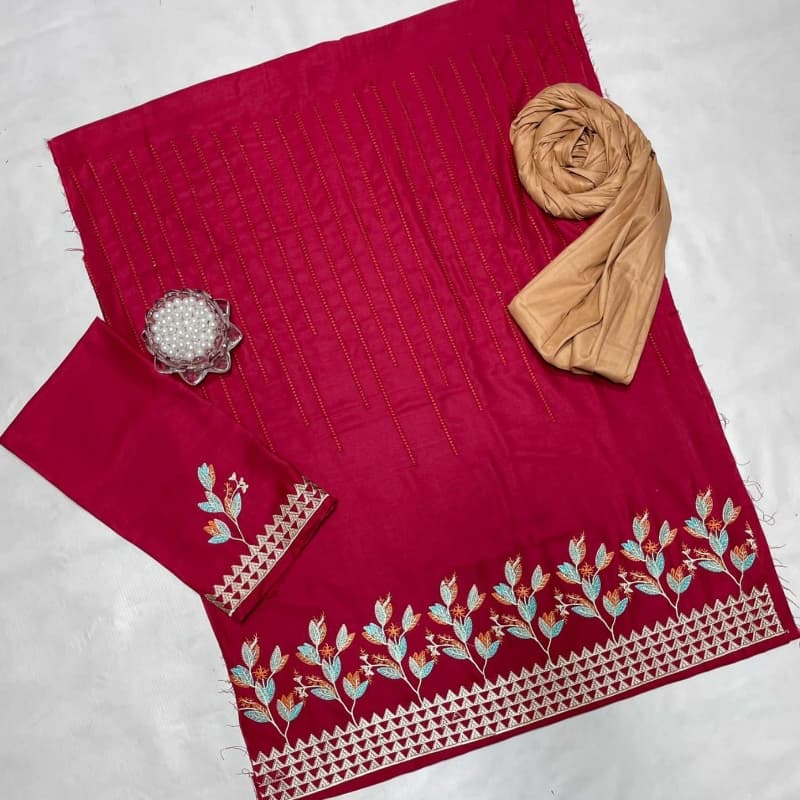 Maria B kids linen fabric