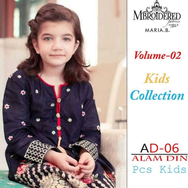 Maria B kids linen fabric