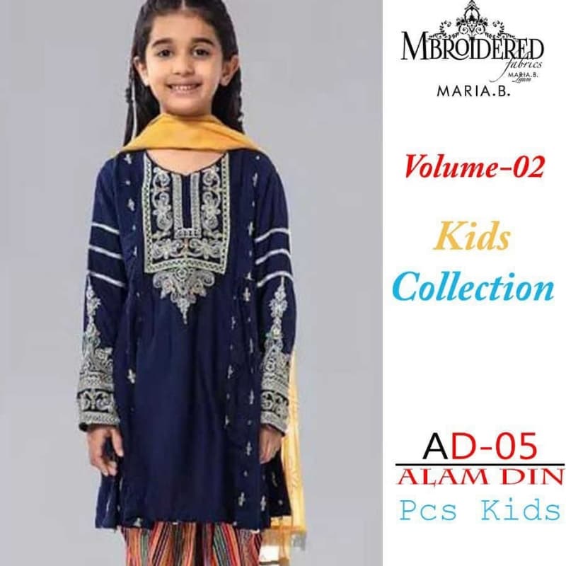 Maria B kids linen fabric