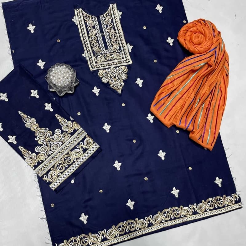 Maria B kids linen fabric