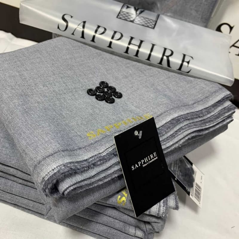 Makhmal Wool Fabric with buttons