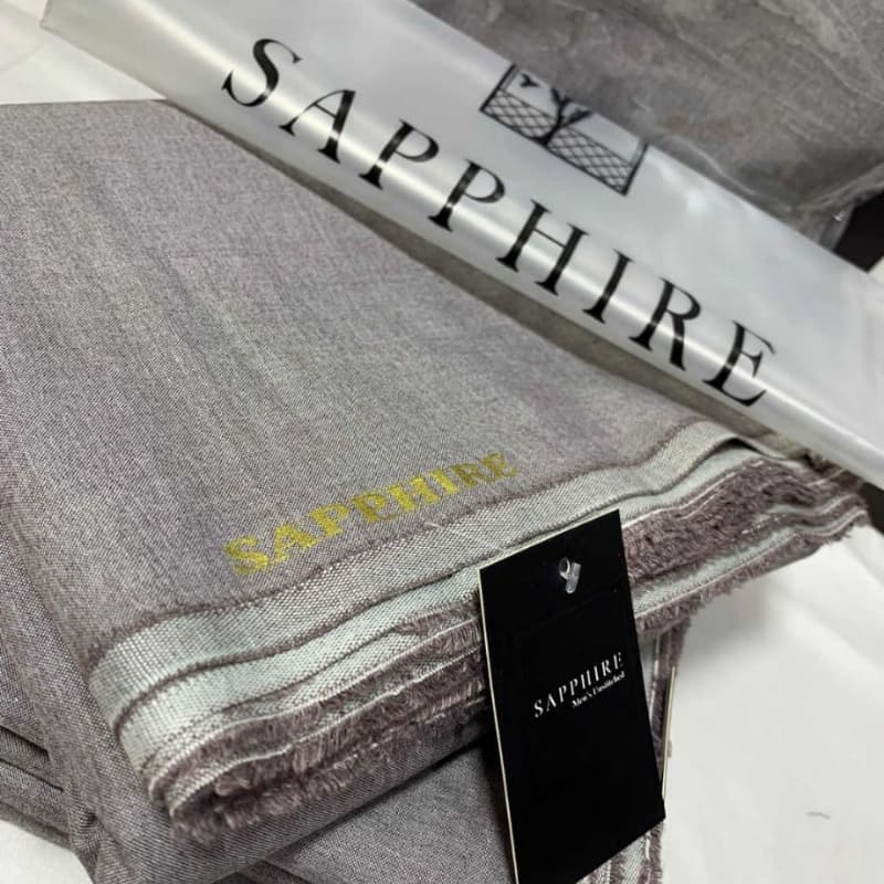 Makhmal Wool Fabric with buttons