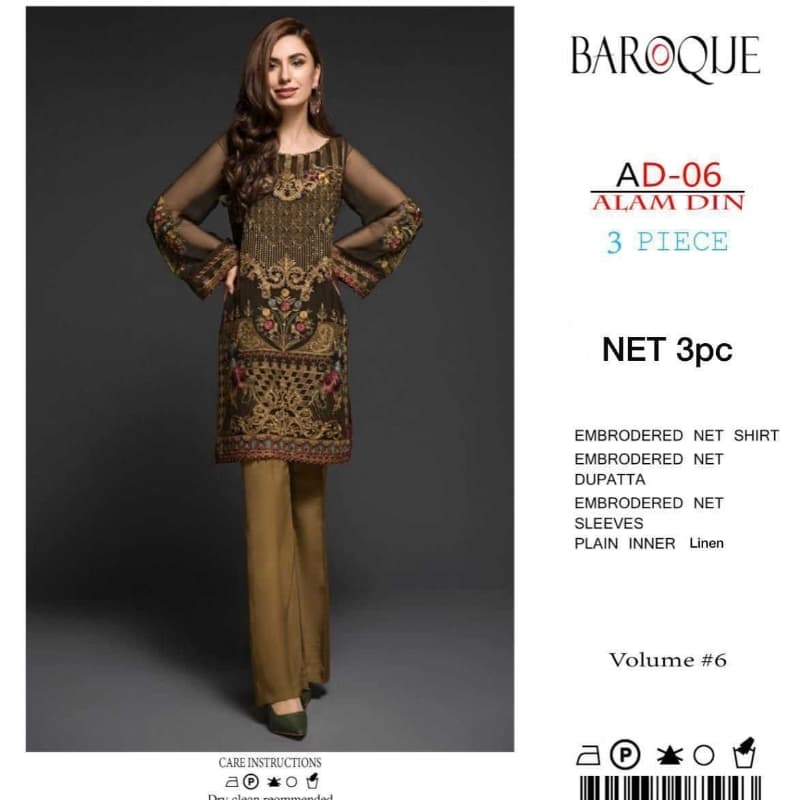 3 PCs quality linen fabric 72*68