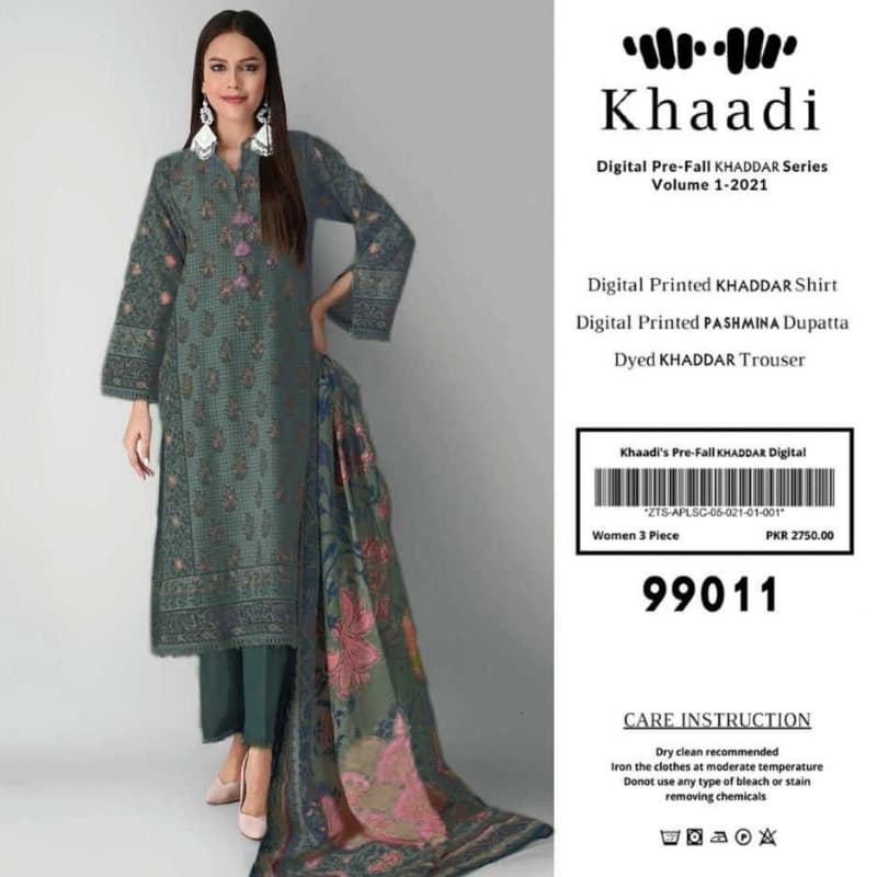 3 PCs Quality Khaddar Fabric