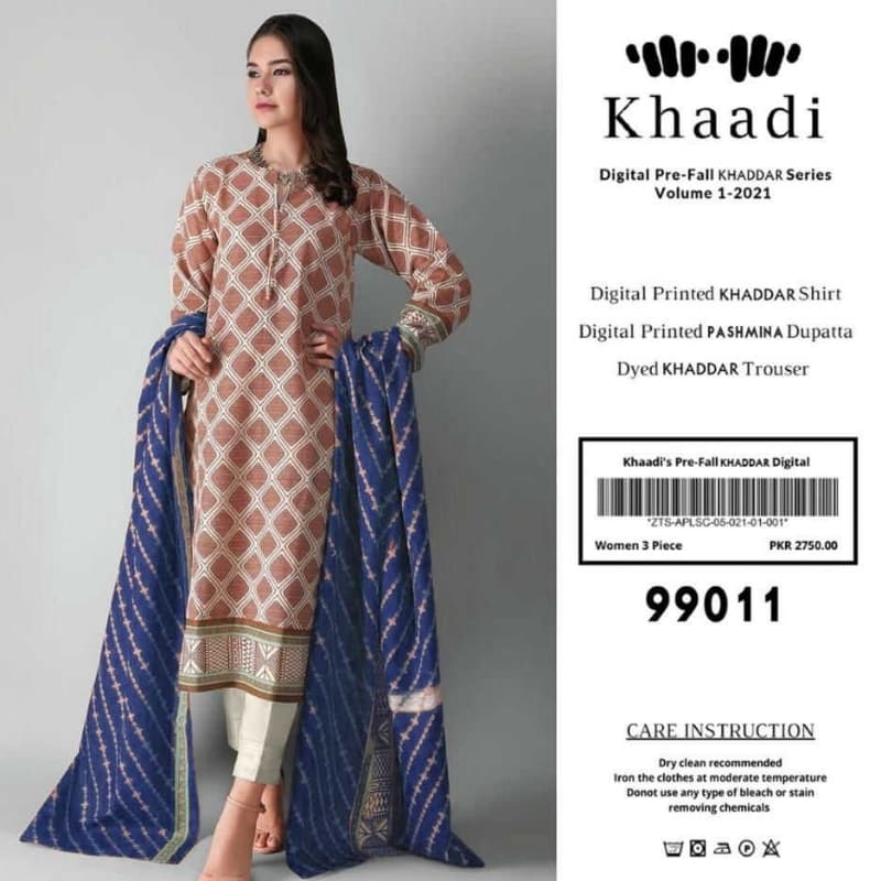 3 PCs Quality Khaddar Fabric
