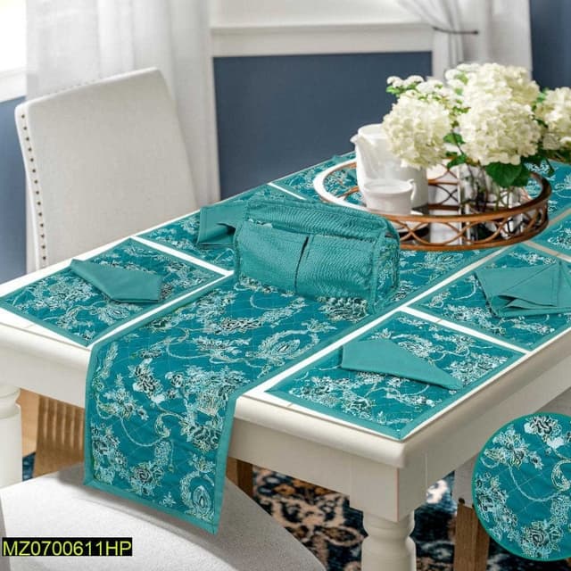 14 PCs Quilted Table Runner