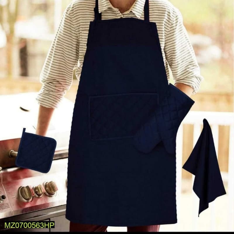 4 PCs kitchen apron set