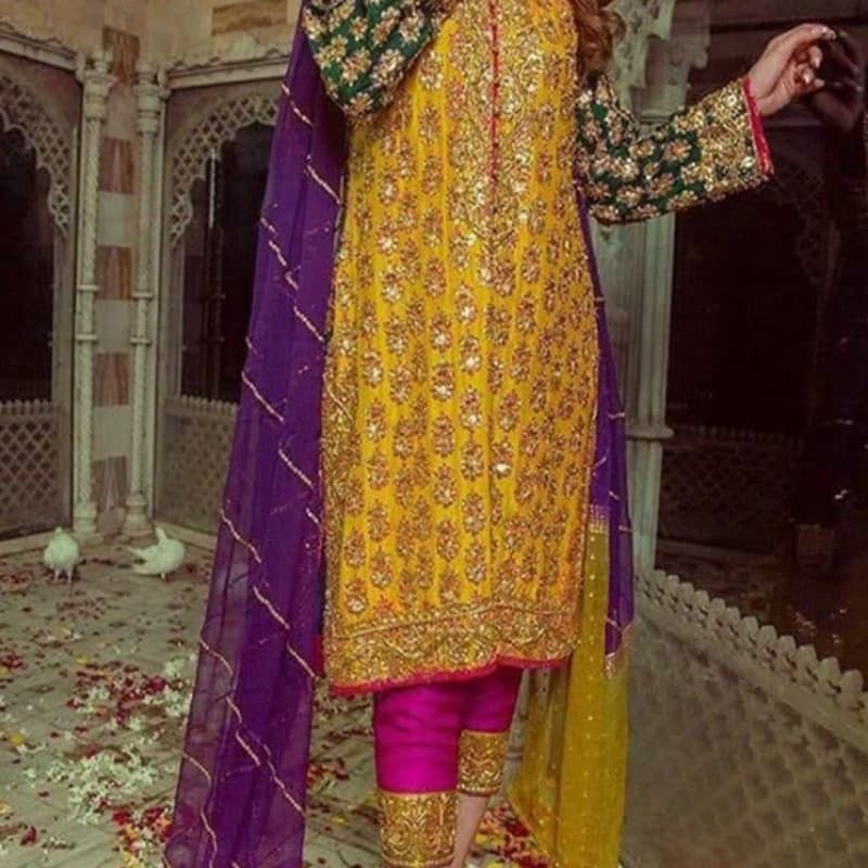 Bridal Mehndi Dress